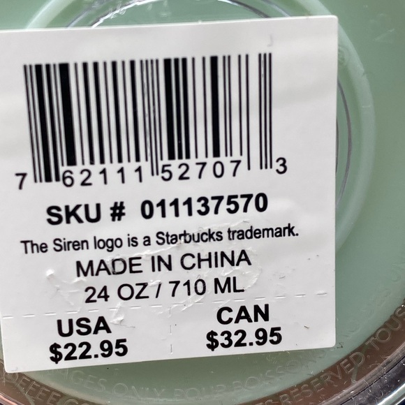 NWT Starbucks 2022 Holiday Winter Woodland Color Changing Venti Tumbler 24oz - Picture 6 of 6